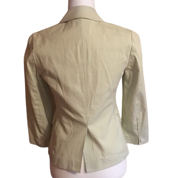 Vintage Juicy Couture Mint Green Pinstripe Blazer/ Jacket - Picture 4 of 8